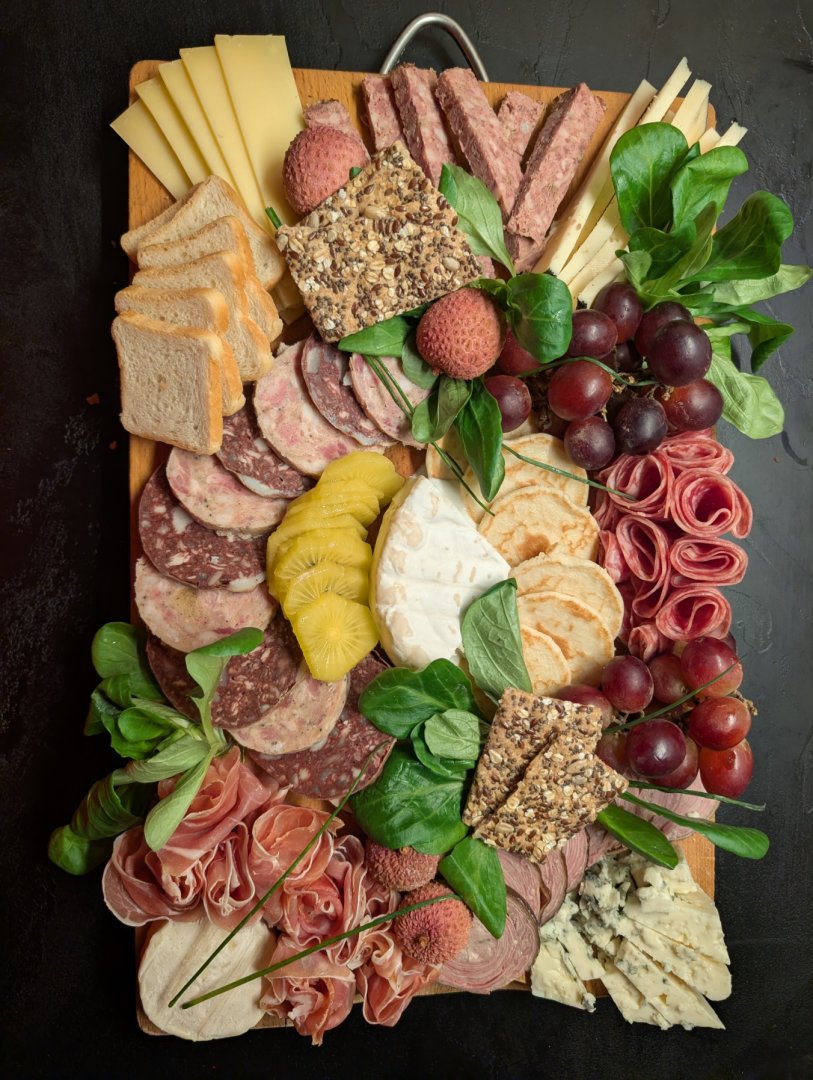 Plateau charcuterie et fromage apéro